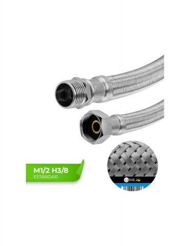 LATIGUILLO INOX. 200 mm. M-1/2XH-3/8 MAURER