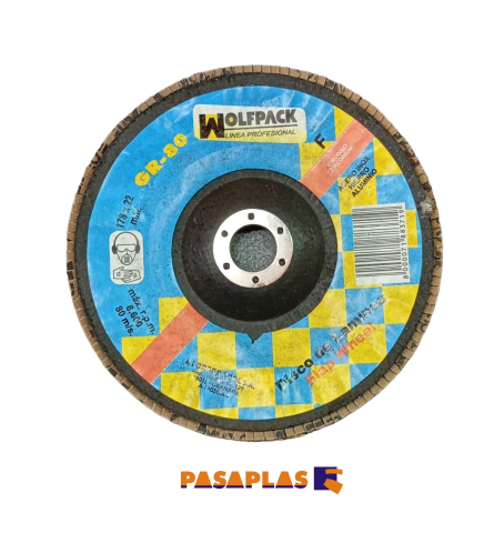 DISCO LAMINAS WOLFPACK CIRCONIO 178X22 G 080