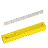 HOJA CUTTER MAURER 09 mm. (Est. 10 hojas)