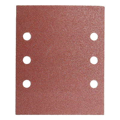 LIJA 114X140 LO180 CON AGUJEROS 080 (Pack-10)