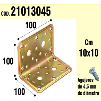 SOPORTE MAD. WOLFP. ANGULO 100X100X100 BICRO.