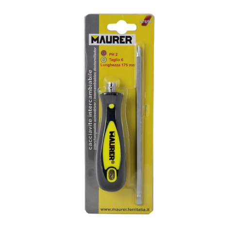 DESTORNILLADOR MAURER INTERCAMBIABLE 06X150
