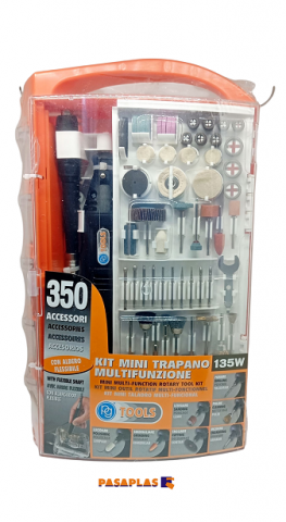 MINI TALADRO TOOLS CODIVEN 135W+350 PIEZAS