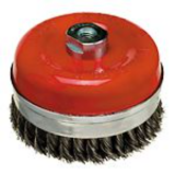 CEPILLO ALAMBRE PG TAZA RADIAL 065 mm. M-14 TRENZ.