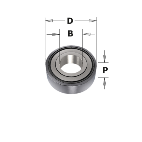 RODAMIENTO CMT 791.018.00 D=15.8 d=4.76
