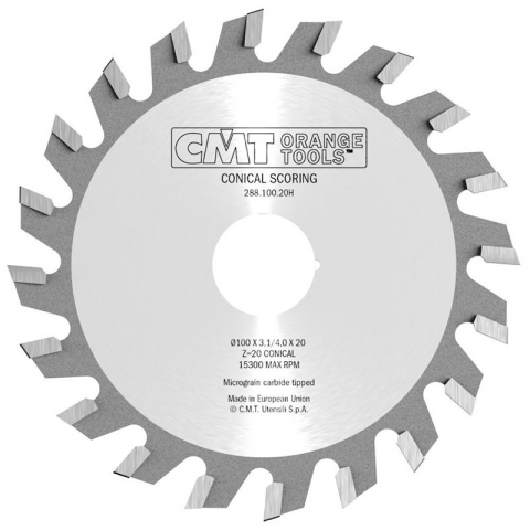 DISCO WIDIA CMT 288.100.20H 100X3,1-4X20 Z=20