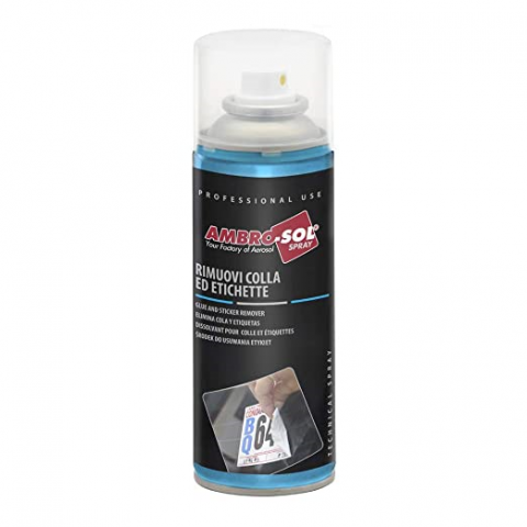 LIMPIADOR SPRAY COLAS ETIQUETAS AMBROSOL 200 ml.