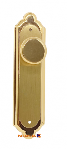 TIRADOR ARMARIO IRANZO 3818 ORO LIJADO