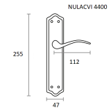 MANIVELA NULACVI 4401.01.02 PULIDO SATINADO