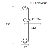 MANIVELA NULACVI 4500.01.05 CUERO