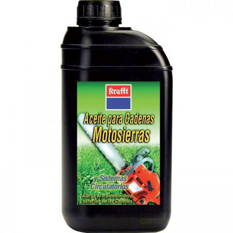 ACEITE CADENA MOTOSIERRA KRAFFT 55944 1L.