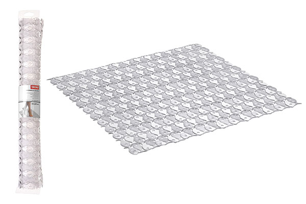 ALFOMBRA DUCHA TATAY 54X54 5510101 TRANSLUCIDA