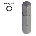 PUNTA DEST. PALMERA HEXAGONAL 1,5x25mm STAND.
