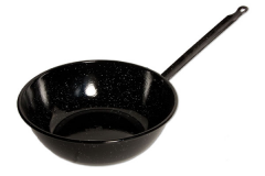 SARTEN HONDA ESMALT. C/MANGO 32 cm. GARCIMA