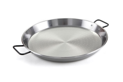 PAELLERA VALENCIANA PULIDA PATA NEGRA 70Cm.