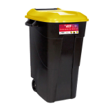 CUBO BASURA ECO TAYG 120 Lts. AMARILLO