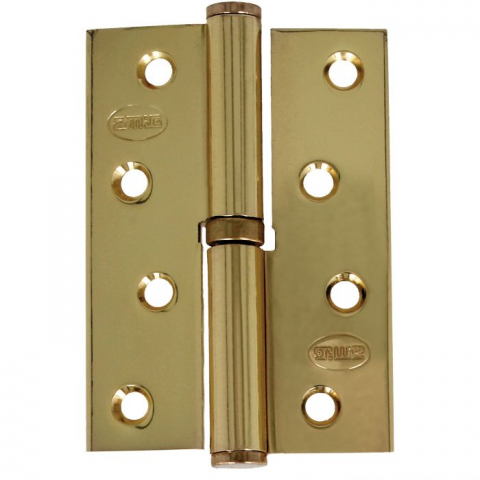 BISAGRA AMIG 5007 120X80 LATONADO IZQ.