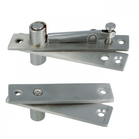 BISAGRA PIVOTANTE OCULTA AMIG ACERO INOX (80 KG)