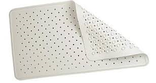 ALFOMBRA BAÑO 65X35 BLANCA