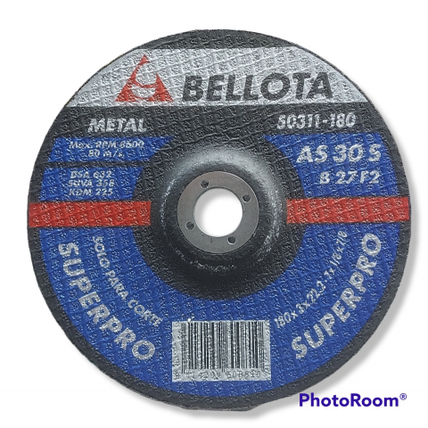 DISCO ABRAS. BELLOTA 50311-180 METAL