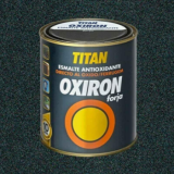 PINT. TITAN OXIRON FORJA 750 ml. NEGRO ACERO (nvo)