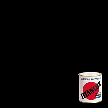 PINT. TITANLUX 750 ml. NEGRO MATE (Nuevo)