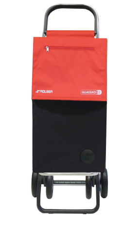 CARRO COMPRA ROLSER SBELTA ROJO