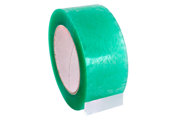 CINTA PRECINTO TRANSP. VERDE  48mm. X 132 m.