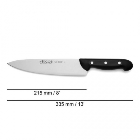 CUCHILLO CEBOLLERO ARCOS MAITRE 215mm. 151000