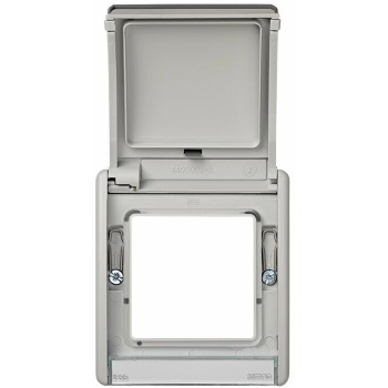 TAPA ARTICULADA SIMON AQUA GRIS 4400092-035