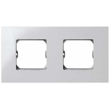 PLACA 2 ELEMENTOS SIMON 27 PLAY BLANCO