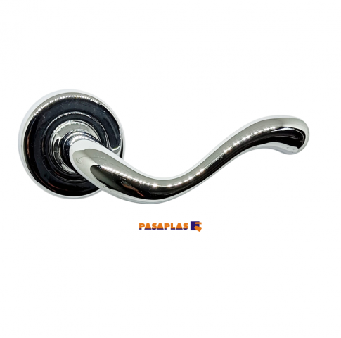MANIVELA AYR 4855-ACUARIO CROMO BRILLO (Jgo.)