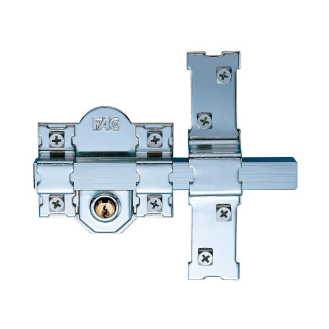 CERROJO FAC 301L/80 NIQUELADO