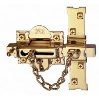 CERROJO FAC 307R/80 DORADO IZDA.