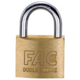 CANDADO FAC A/NORMAL 40 mm. KA misma llave