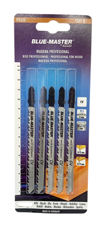HOJA SIERRA CALAR BLUE MASTER P5522 MADERA (5p.)