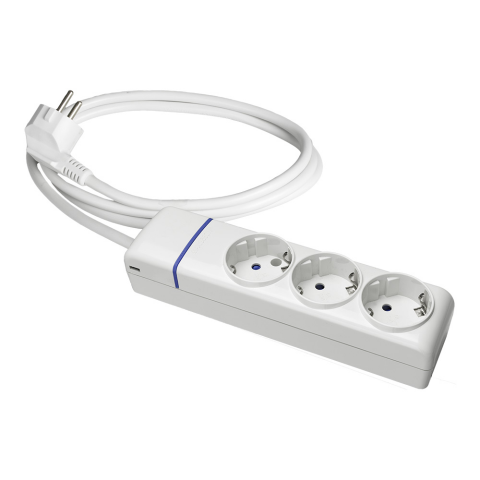 BASE ENCH. 3 TOMAS TL C/CABLE 1.5mts. SOLERA 8013P