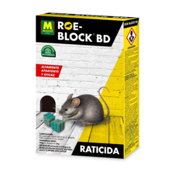 RATICIDA ROE-BLOCK BLOQUE 260GRS