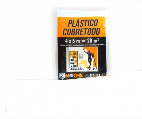PLASTICO CUBRETODO BRESME 4X5m.