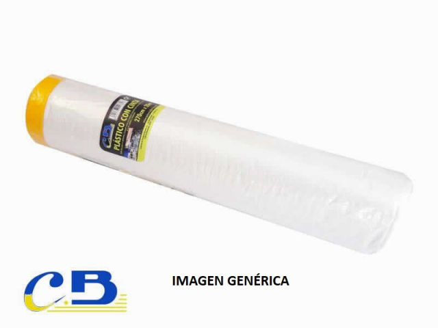 PLASTICO CON CINTA 060cmX20m. BRESME