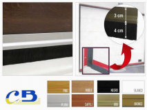 BURLETE ALUM. ADH. 1,25m. NEGRO