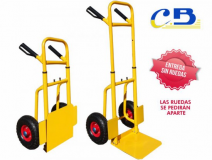 CARRETILLA ALMACEN PLEG. BRESME R/MACIZA
