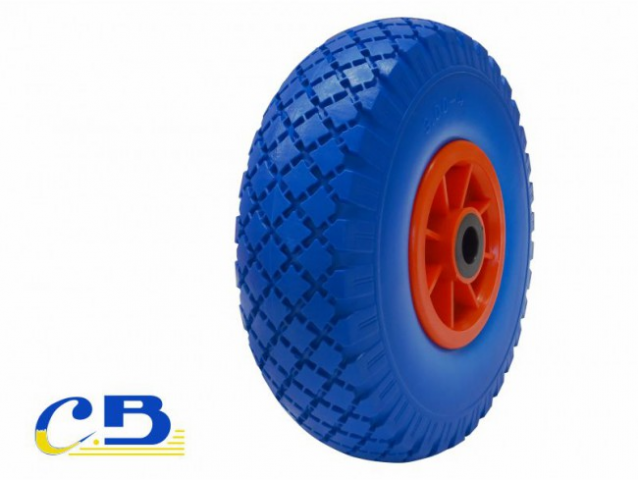 RUEDA CARRETILLA ALMACEN IMPINCHABLE BRESME AZUL