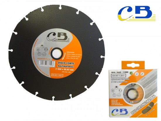 DISCO DIAMANTE CB MULTIMATERIAL 115