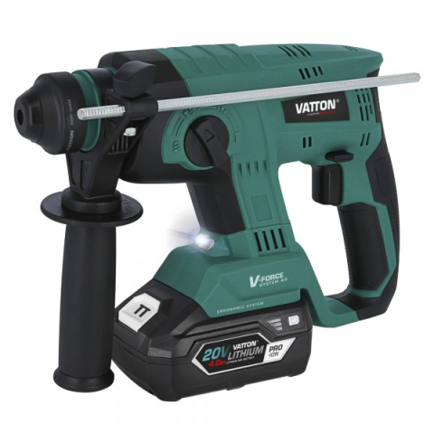 MARTILLO VATTON BATERIA 20V. 4.0Ah. 
