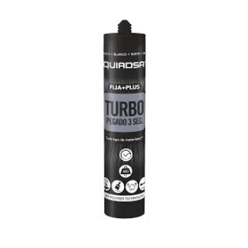 ADHESIVO QUIADSA FIJA+PLUS TURBO 290 ml. BLANCO