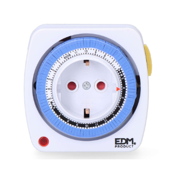 RELOJ PROGRAMADOR ENCHUFABLE EDM