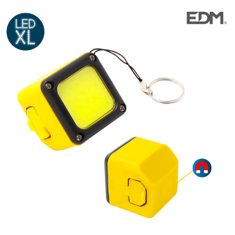 LINTERNA LED EDM CUBO REGARGABLE 36393