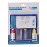 KIT ANALIZADOR PISCINAS EDM GOTAS OTO Y PHENOL