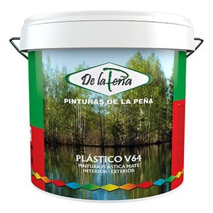PINT. PLASTICA PEÑA V/64 10 Kg. INT/EXT.